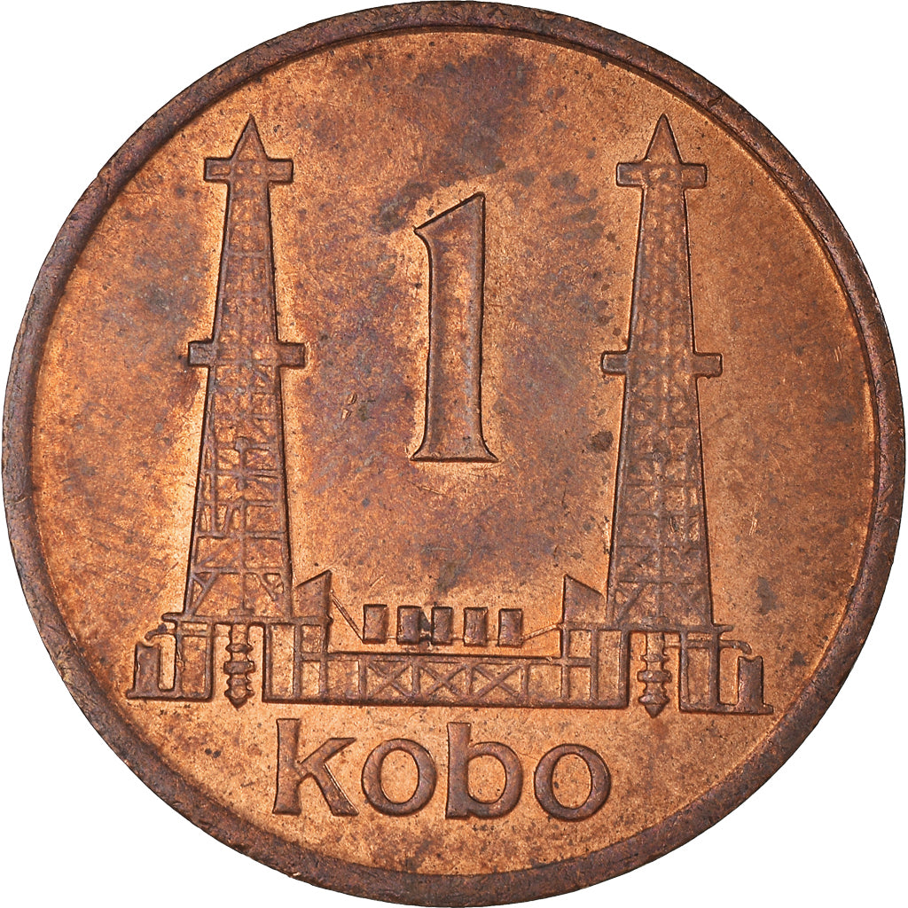 Monnaie, Nigéria, Kobo, 1974