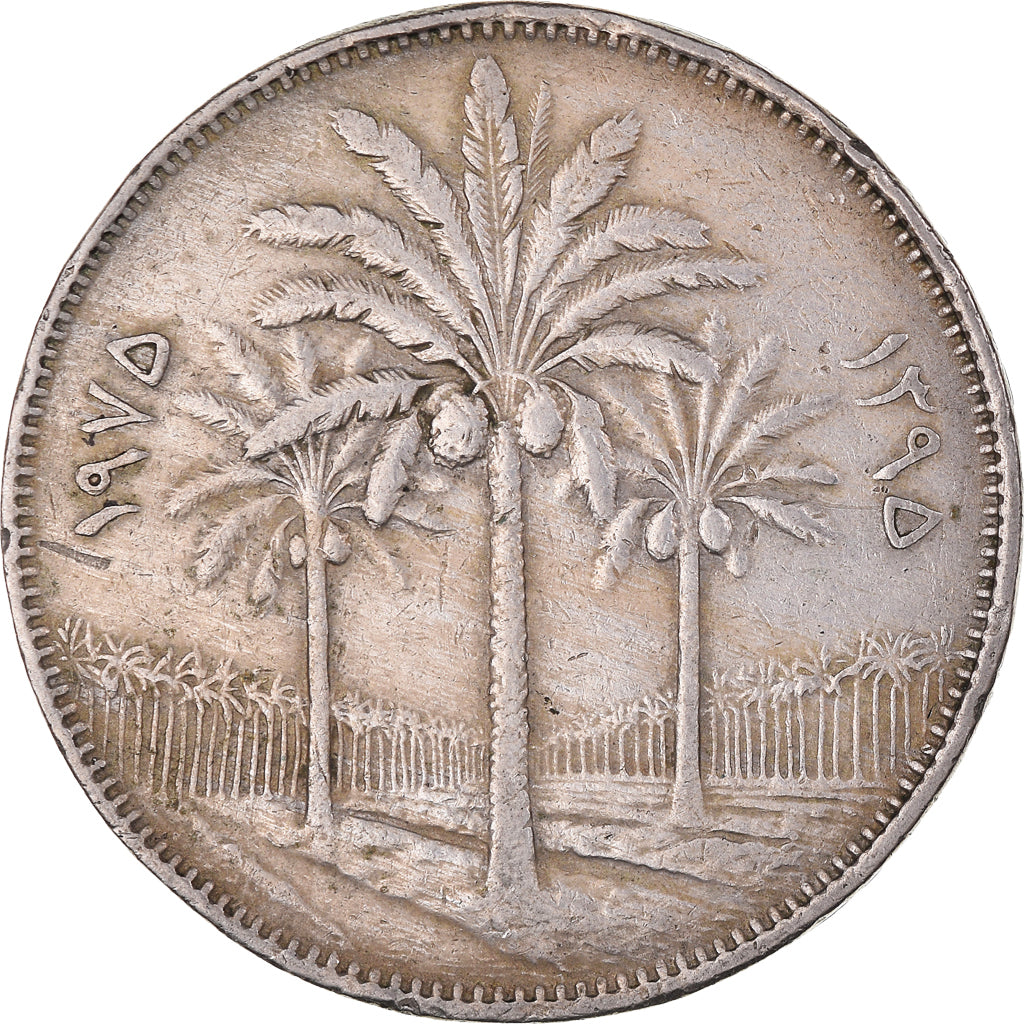 Moneda, Iraq, 100 Fils, 1975