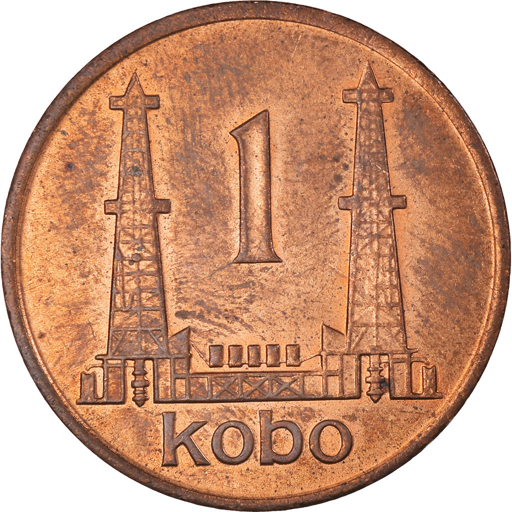 Münze, Nigeria, Kobo, 1974