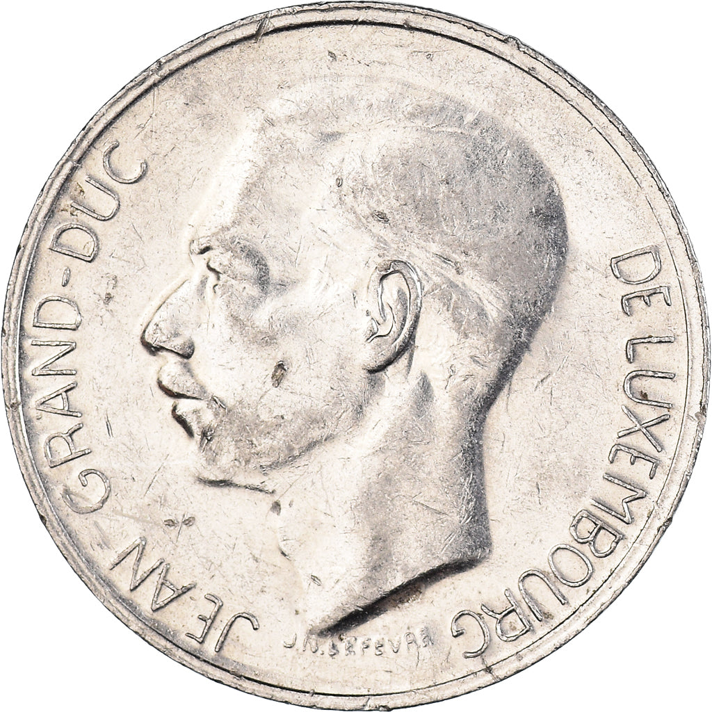 Moneda, Luxemburgo, 10 Francs, 1980