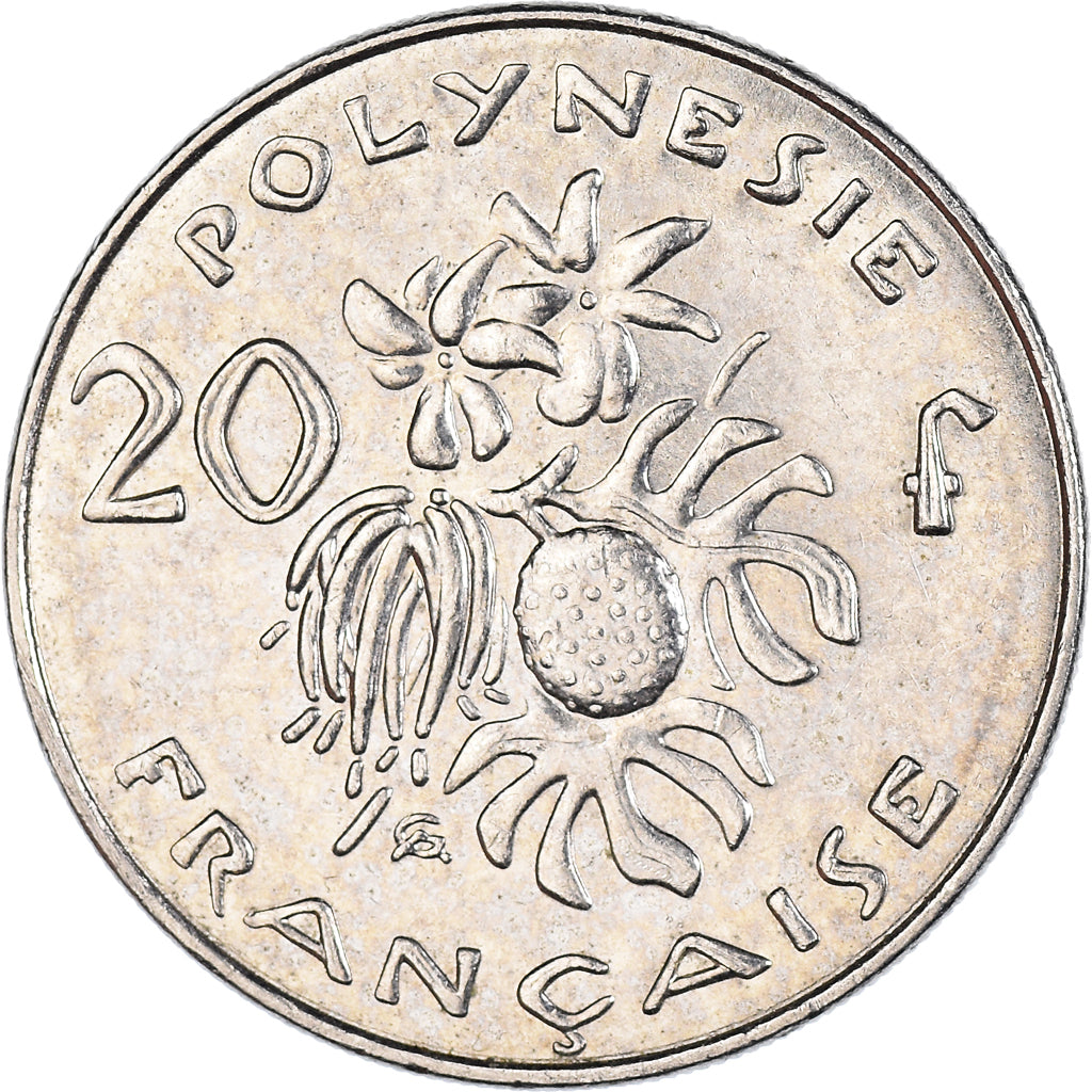 Münze, French Polynesia, 20 Francs, 2003