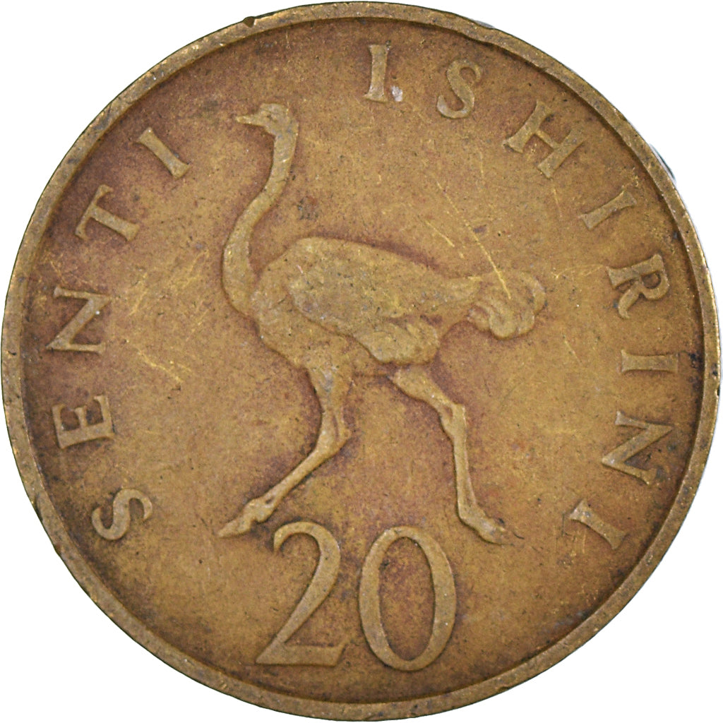 Munten, Tanzania, 20 Senti, 1975