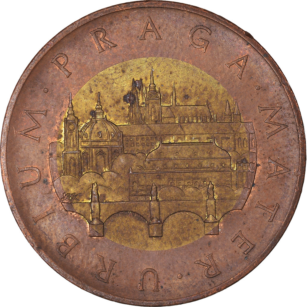 Moneda, República Checa, 50 Korun, 2017