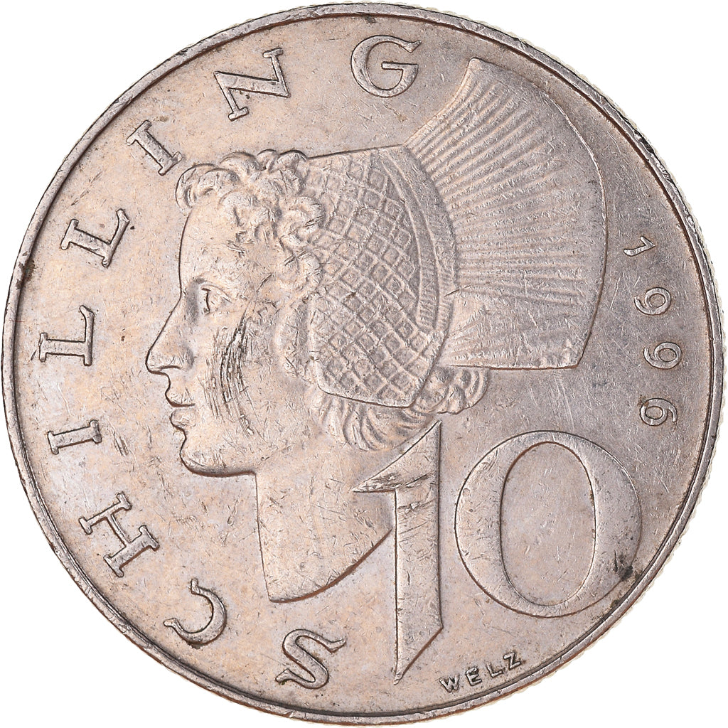 Munten, Oostenrijk, 10 Schilling, 1996