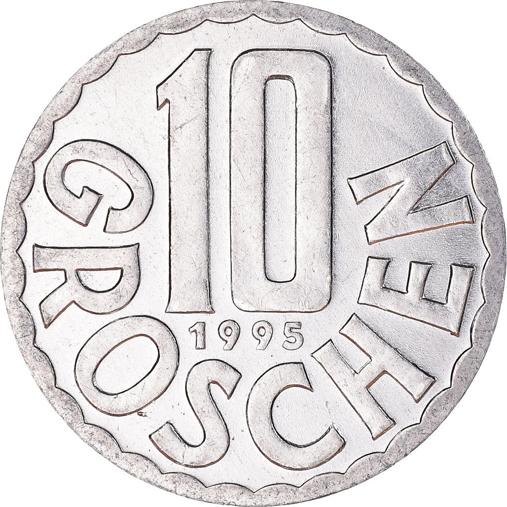 Coin, Austria, 10 Groschen, 1995