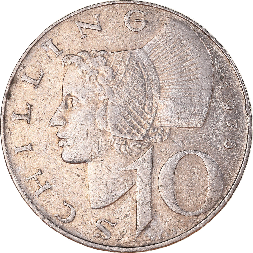 Coin, Austria, 10 Schilling, 1976