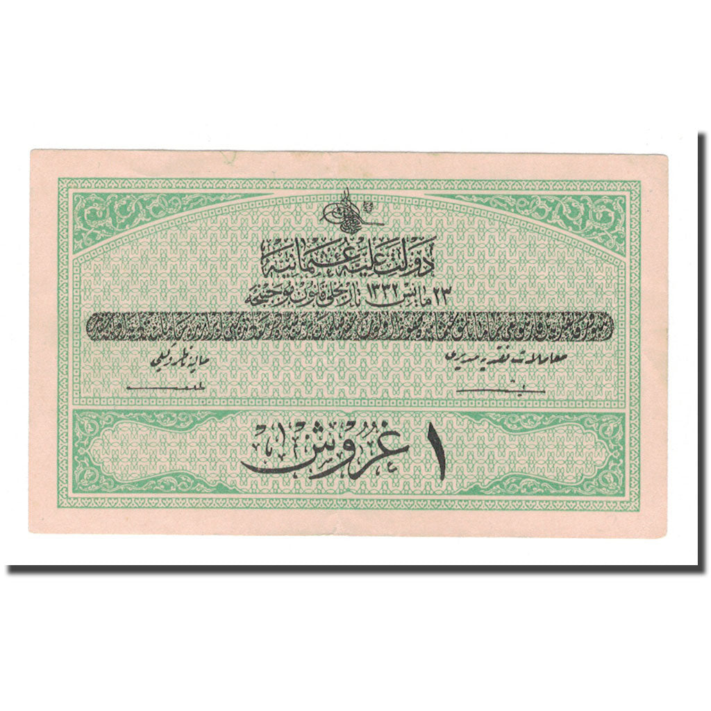 Banknote, Turkey, 1 Piastre, KM:85, EF(40-45)
