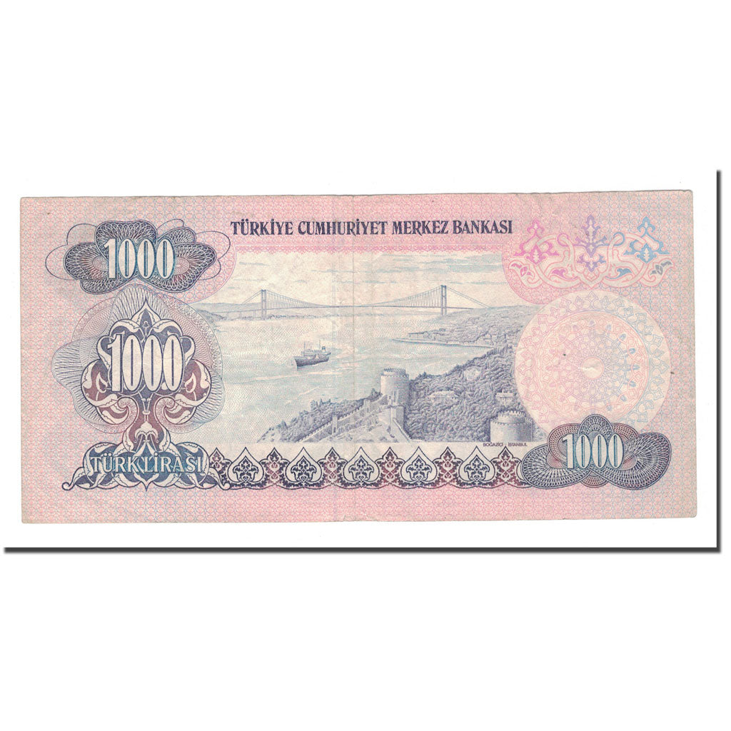 Billet, Turquie, 1000 Lira, 1970, 1970-01-14, KM:191, TB+