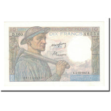 Francja, 10 Francs, 1947, 1947-12-04, UNC(60-62), Fayette:8.19, KM:99f