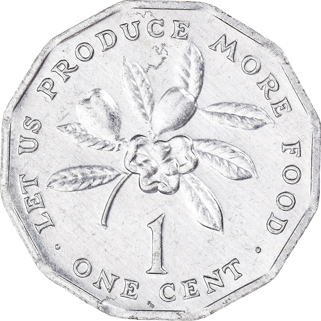 Moneda, Jamaica, Cent, 1991