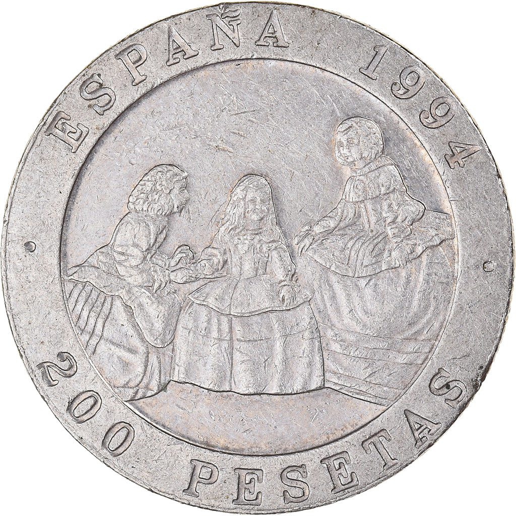 Münze, Spanien, 200 Pesetas, 1994