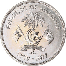 Munten, Malediven, 5 Rufiyaa, 1977