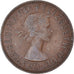 Münze, Großbritannien, 1/2 Penny, 1955