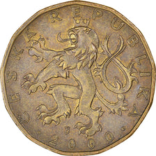 Moneda, República Checa, 20 Korun, 2000