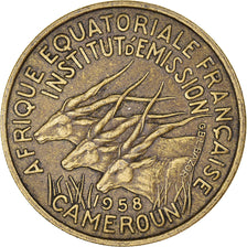 Moneta, Kamerun, 25 Francs, 1958