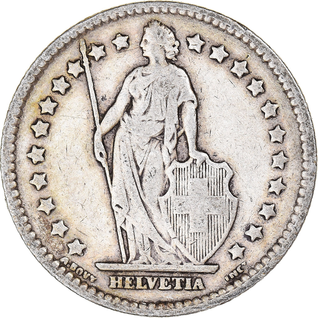 Monnaie, Suisse, Franc, 1913