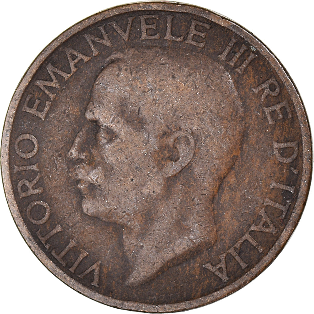 Munten, Italië, 10 Centesimi, 1928