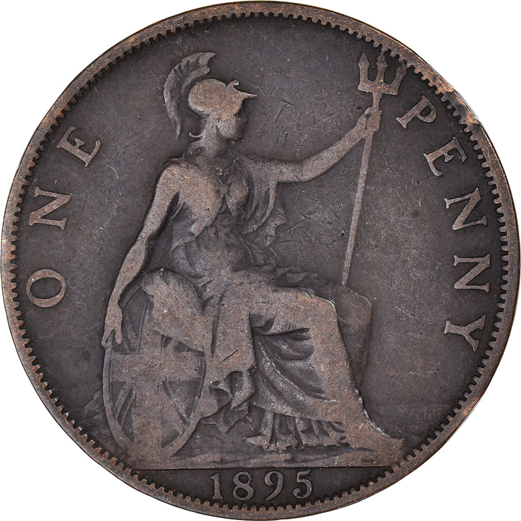 Münze, Großbritannien, Penny, 1895