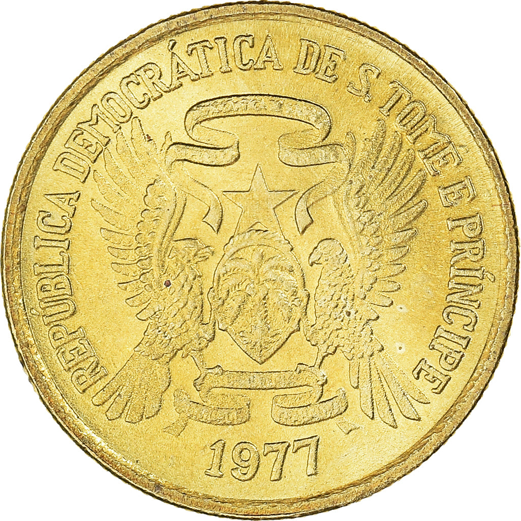 Monnaie, Sao Tomé-et-Principe, 50 Centimos, 1977