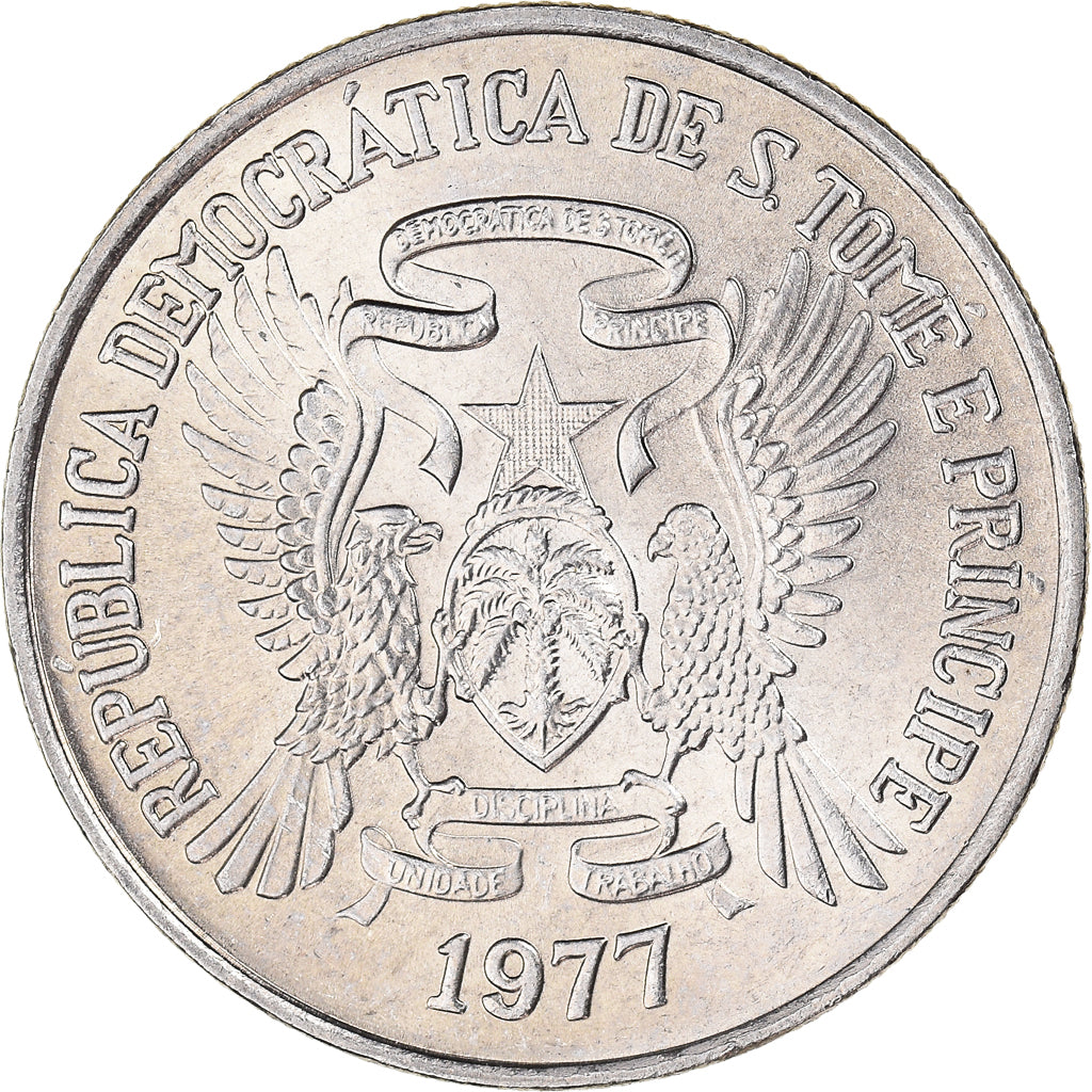 Monnaie, Sao Tomé-et-Principe, 20 Dobras, 1977