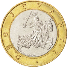 MONACO, 10 Francs, 1996, KM #163, AU(50-53), Bi-Metallic, 23, Gadoury #MC 160,..