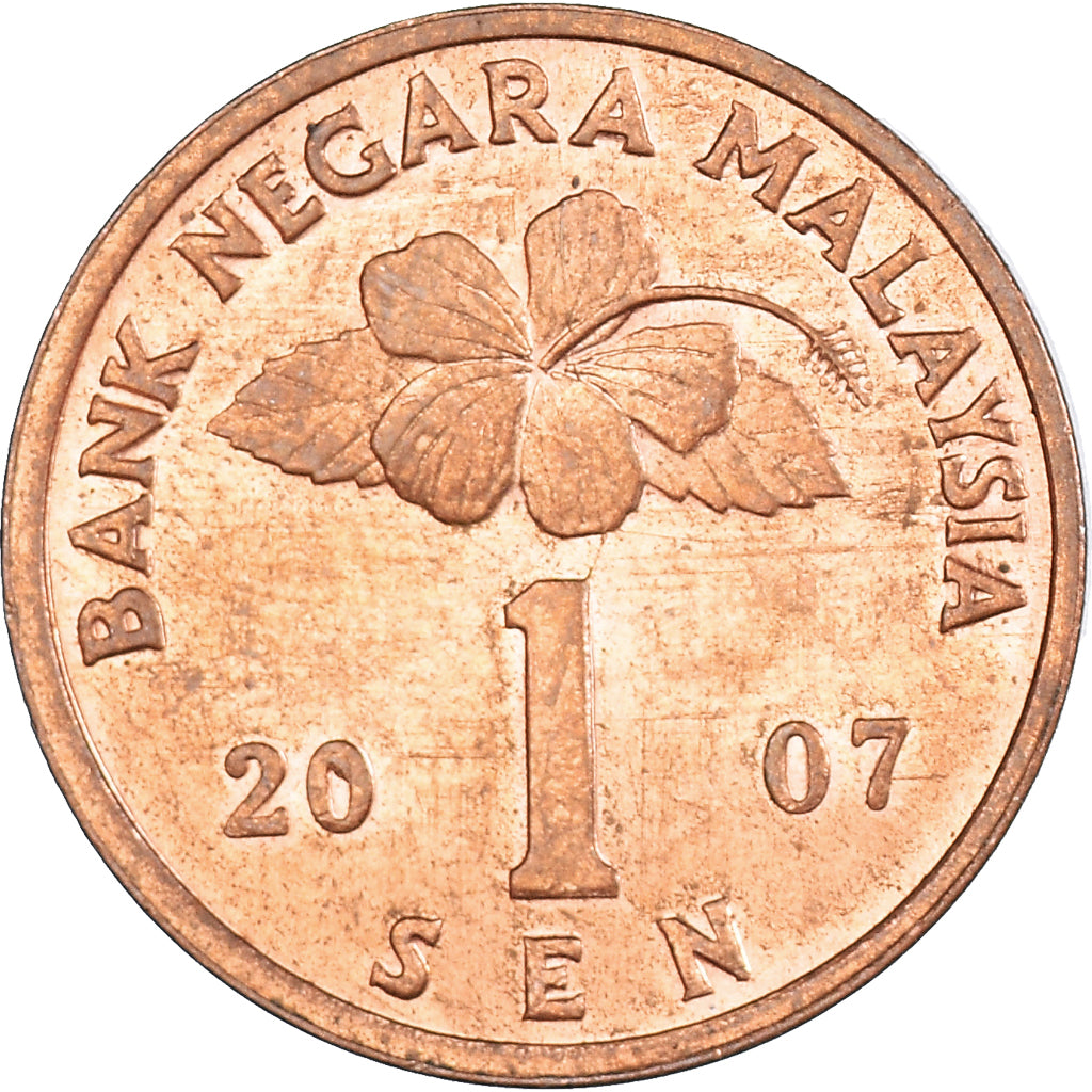 Münze, Malaysia, Sen, 2007