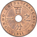Munten, FRANS INDO-CHINA, Cent, 1911