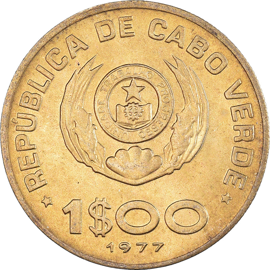 Munten, Kaapverdië, Escudo, 1977