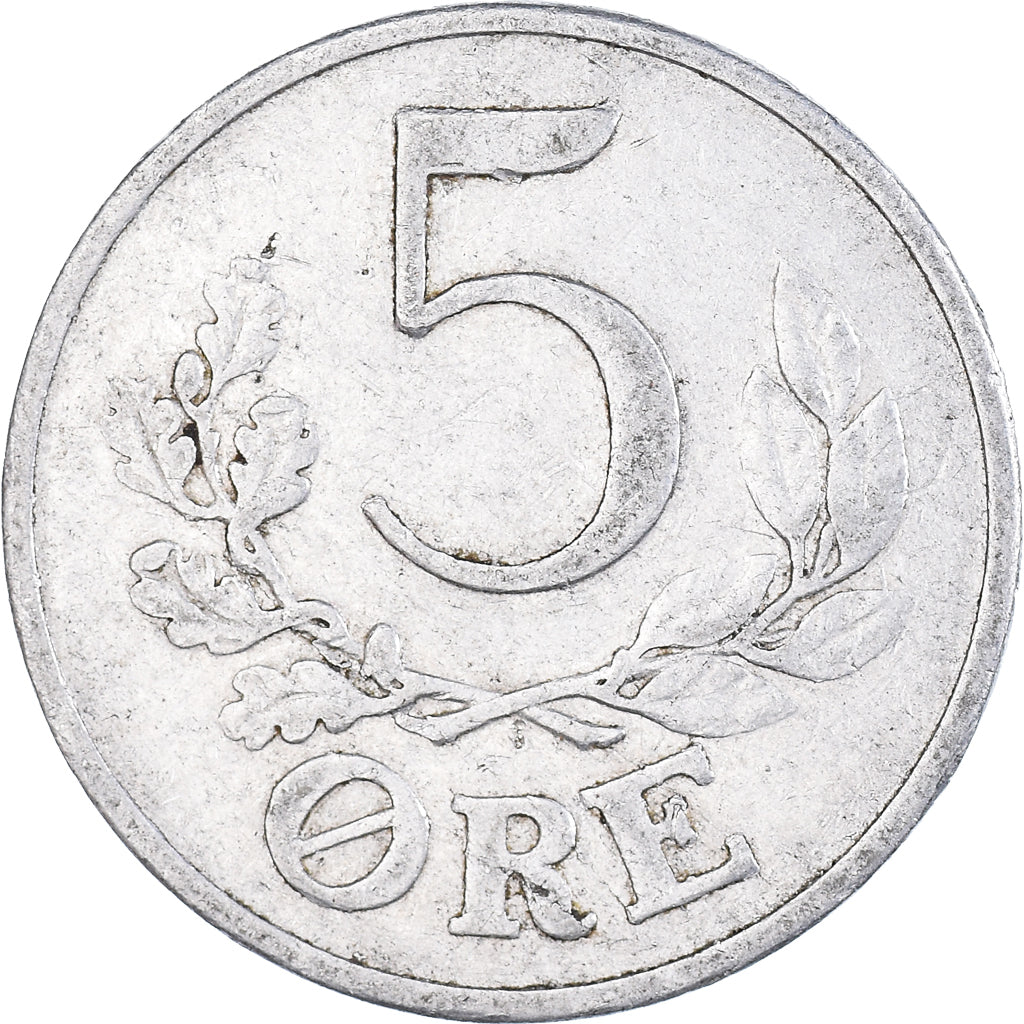 Munten, Denemarken, 5 Öre, 1941