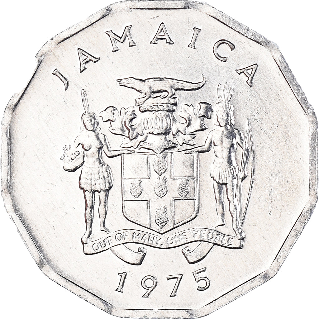 Moeda, Jamaica, Cent, 1975