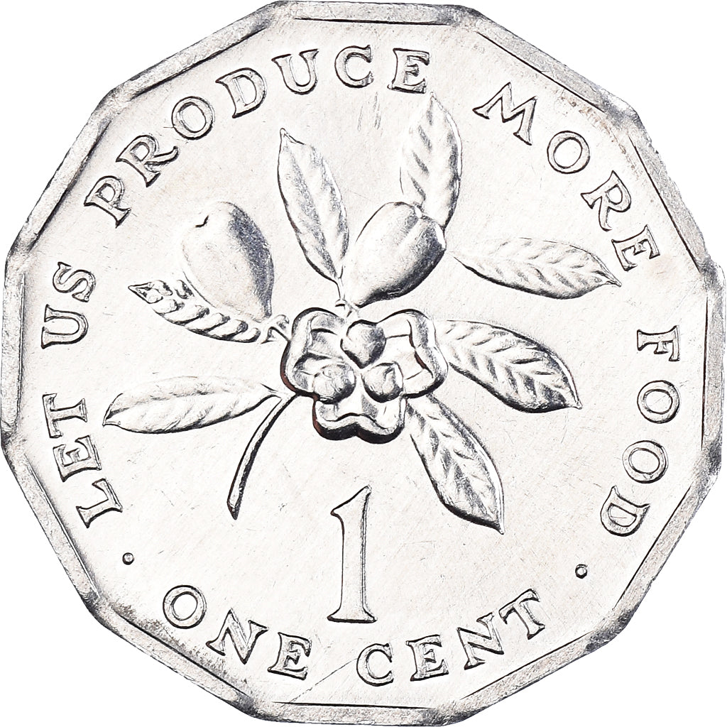 Moeda, Jamaica, Cent, 1975