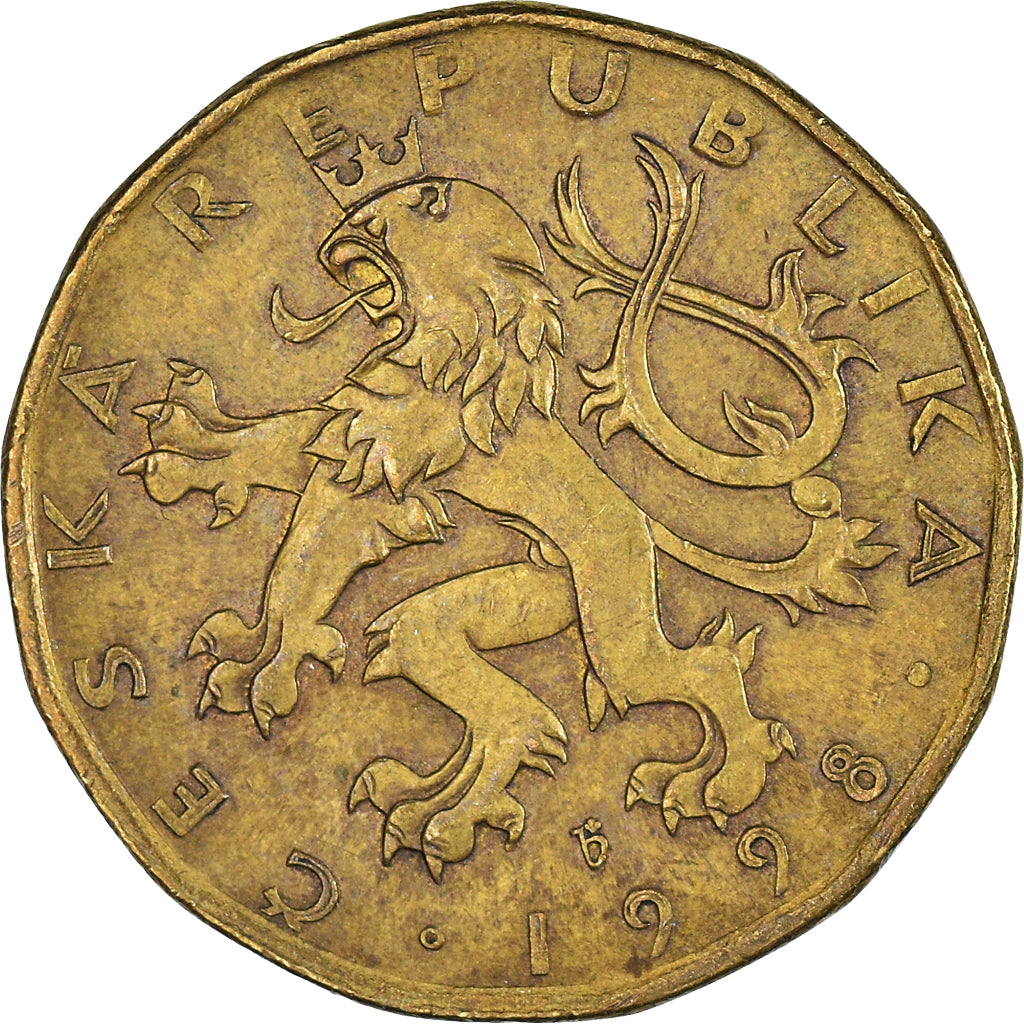 Moneta, Repubblica Ceca, 20 Korun, 1998