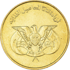 Münze, Yemen, 10 Fils, 1974