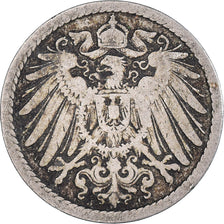Munten, DUITSLAND - KEIZERRIJK, 5 Pfennig, 1893