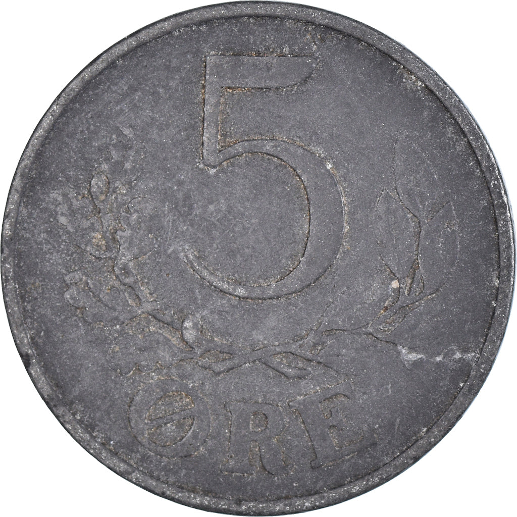 Munten, Denemarken, 5 Öre, 1919
