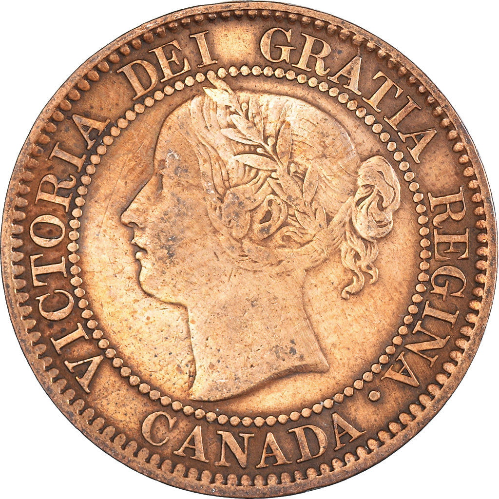 Moneta, Canada, Cent, 1859