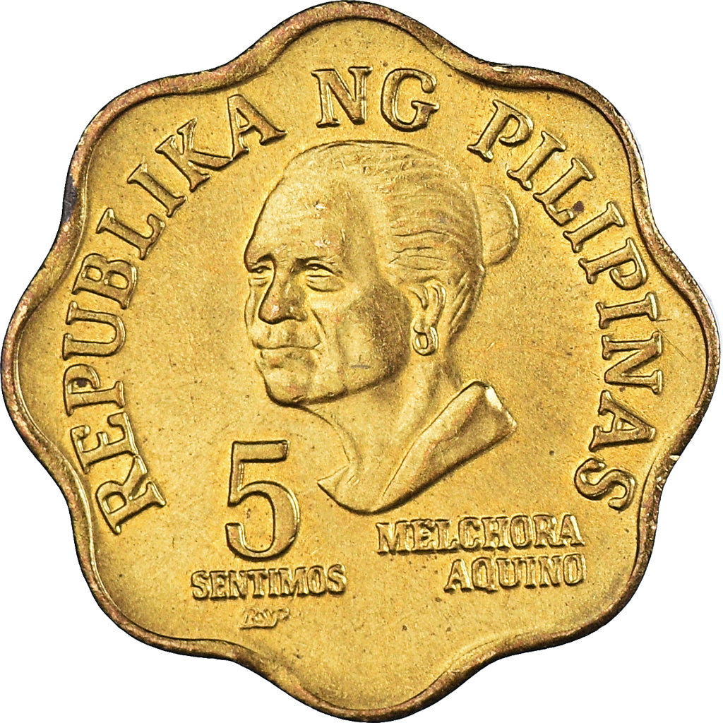 Moneda, Filipinas, 5 Sentimos, 1979