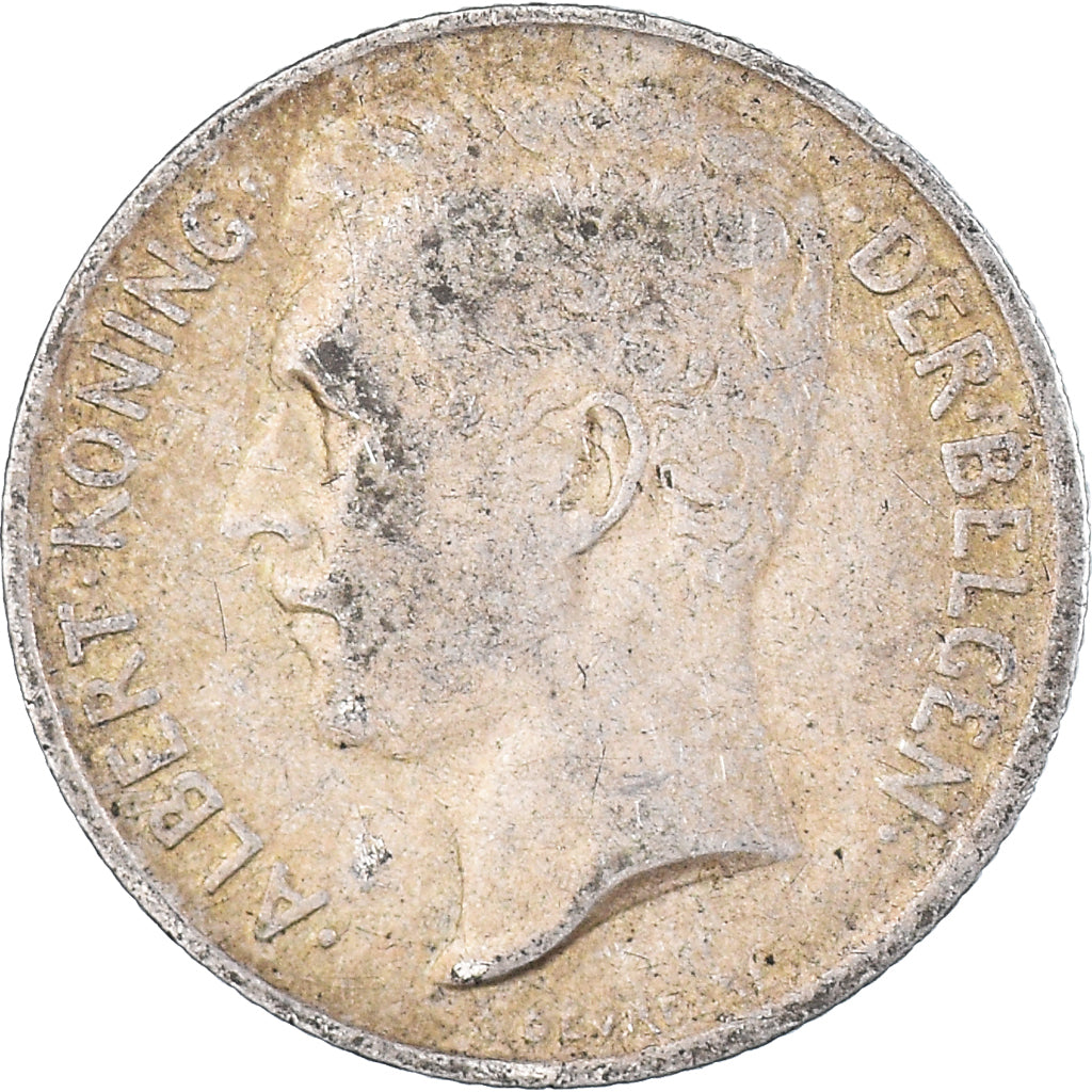 Moneda, Bélgica, 50 Centimes, 1912