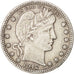UNITED STATES, Barber Quarter, Quarter, 1912, U.S. Mint, KM #114, EF(40-45),...