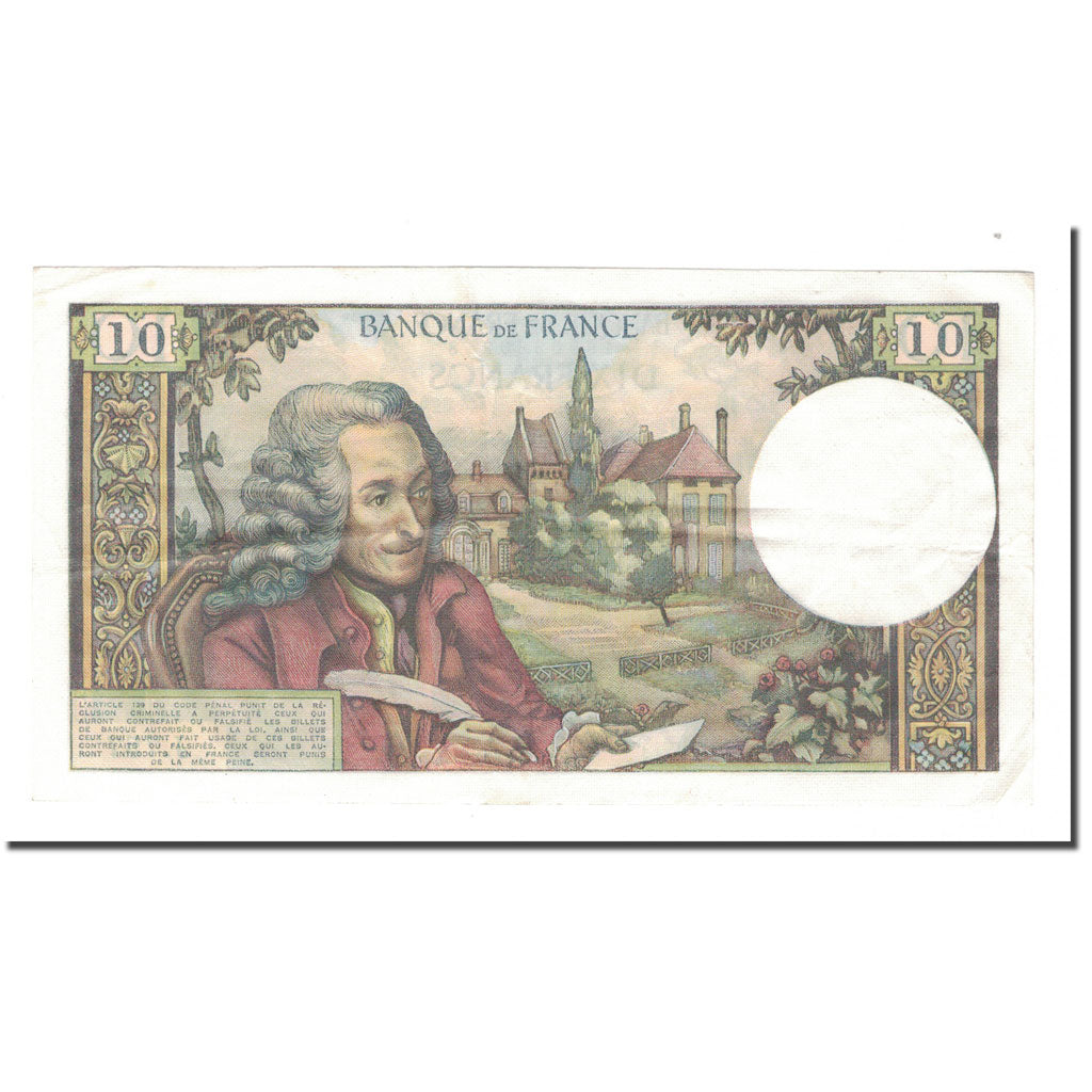 France, 10 Francs, 1972, 1972-03-02, EF(40-45), Fayette:62.55, KM:150a