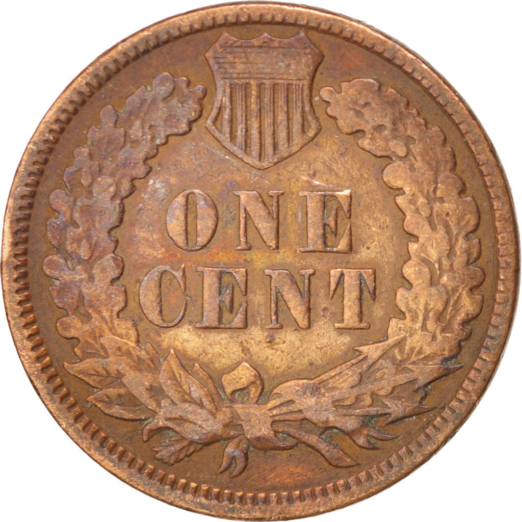 UNITED STATES, Indian Head Cent, Cent, 1889, U.S. Mint, KM #90a, EF(40-45),...