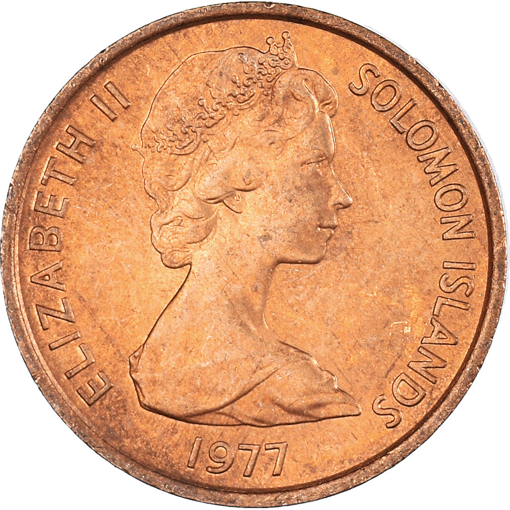 Moneta, Isole Salomone, Cent, 1977