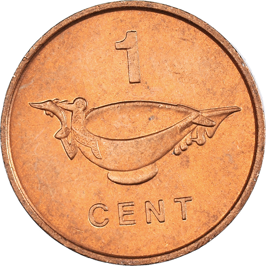 Moneta, Isole Salomone, Cent, 1977
