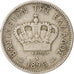GREECE, 10 Lepta, 1895, Paris, KM #59, EF(40-45), Copper-Nickel, 2.95