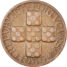 Moneta, Portugal, 20 Centavos, 1955