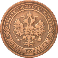 Russie, Nicolas II, 1 Kopek 1902 Saint-Pétersbourg, KM Y9.2