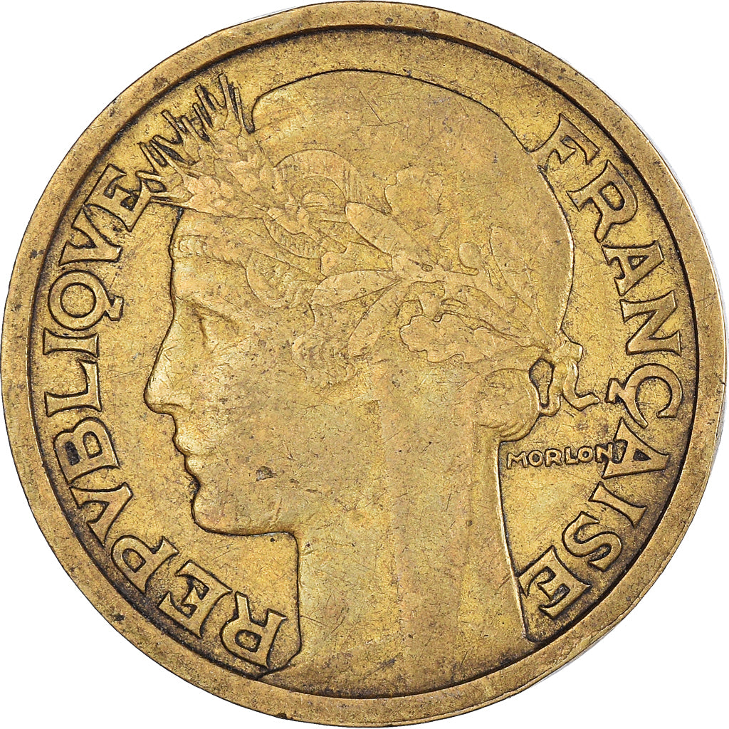 Moeda, França, 2 Francs, 1935