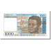 Banknote, Madagascar, 1000 Francs = 200 Ariary, KM:76b, UNC(65-70)