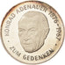 Germany, Medal, Konrad Adenauer, Zum Gedenken, 1967, MS(63), Silver