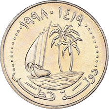 Münze, Qatar, 50 Dirhams, 1998